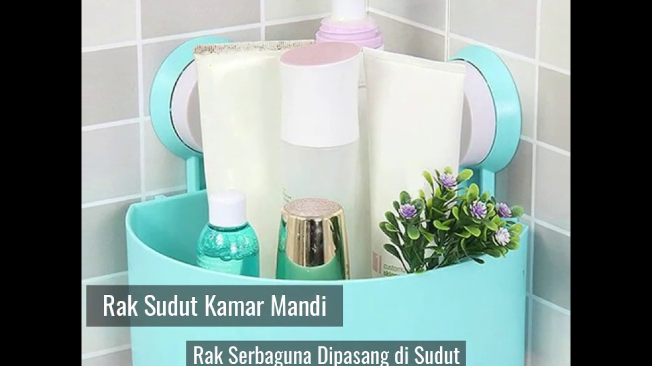  Rak  Sudut Kamar  Mandi  Minimalis YouTube