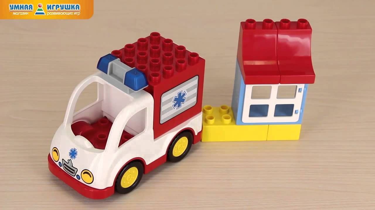 Lego duplo полицейская машина