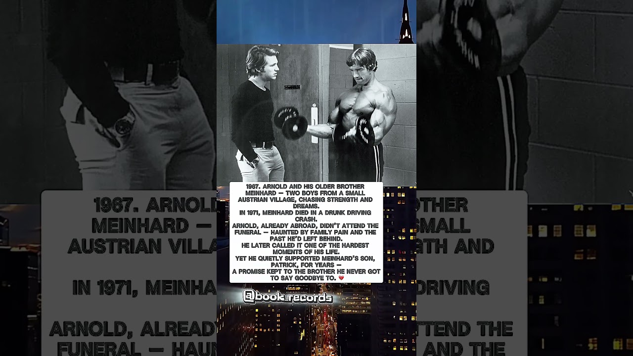 🕯️ Arnold Schwarzenegger — The Brother He Lost 