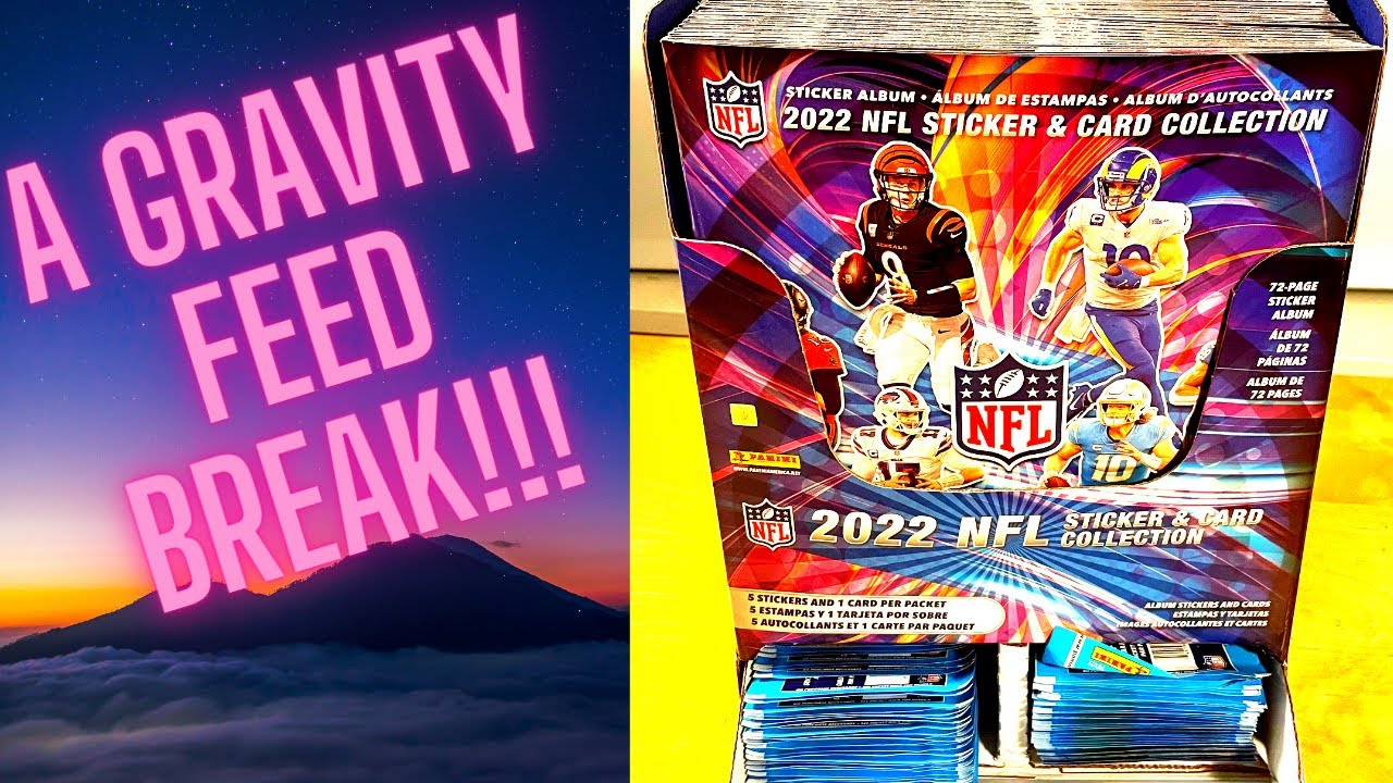 2022 Panini NFL Sticker & Card Collection Gravity Feed Break/Review