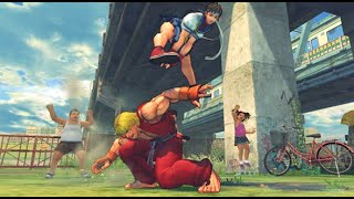 High lvl Ultra SF4 gameplay