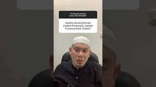 Muntah diperjalanan membatalkan puasa atau tidak?