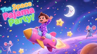 🚀🛸 The Space Pajama Party🥳 | Bedtime Nursery Rhyme for Kids | 😴Sleepy time Song & Space Adventure🚀🛸