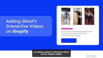 Add Ghost Interactive Videos to Shopify Store