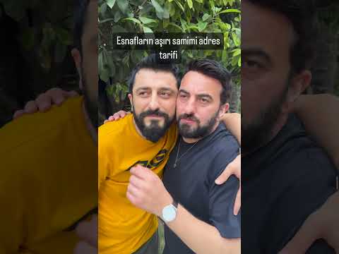 Esnafların aşırı samimi adres tarifi Röportaj Adam