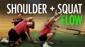Work on Your Squat With a Shoulder Mobility Flow