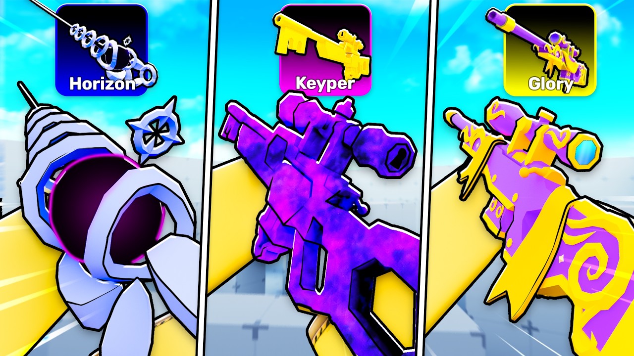 Sniper Rivals Key Gun Winning With EVERY SNIPER SKIN In Roblox Rivals! - YouTube