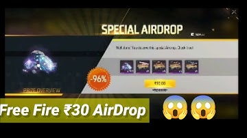 free fire 😮₹30 ki 😮AirDrop taqab is free fire diamonds of copper tisca #freefire #fullvideo