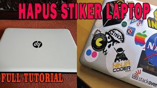 Cara Membersihkan Bekas Stiker  Laptop  Seribu Cara