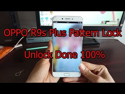OPPO R9s Plus Pattern Lock Done