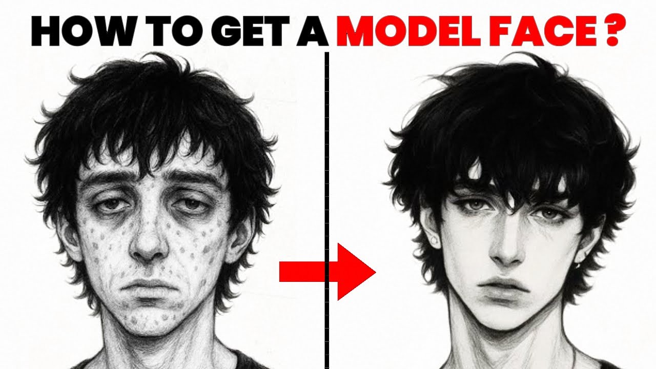 From Average to Model Face — 4 Minutes to a Look That Turns Heads - YouTube