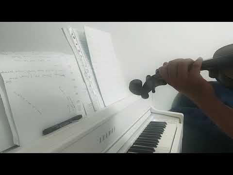 Najwâ Fârûk - Mevcu' Galbî  Cabbar Şallıel Piyano & Keman Enstrümantal