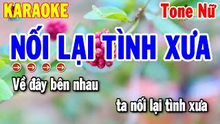 Karaoke Nối Lại Tình Xưa Tone Nữ Nhạc Sống Cha Cha Hay | Thanh Hải
