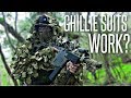 Do Ghillie Suits Actually WORK? - Airsoft (Leaf Suit / Krytac Vector)