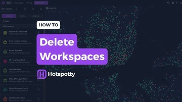 Hotspotty - How to delete workspaces