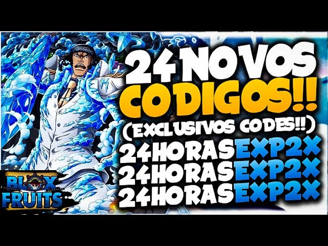 LANÇOU!! 26 NOVOS *EXCLUSIVOS* CODES SECRETOS no BLOX FRUITS  CODIGOS!(update new codes 20) ROBLOX 