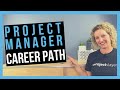 Steps in a project manager career path