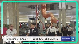 Tampa International Airport performs scheduled power outage for urgent work