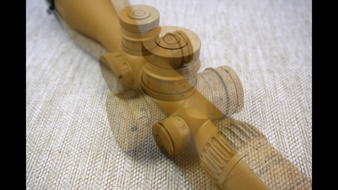 Schmidt & Bender 3-27x56 PM II High Power (RAL8000) Photo slideshow