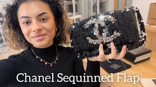 Chanel Sequinned Flap Review