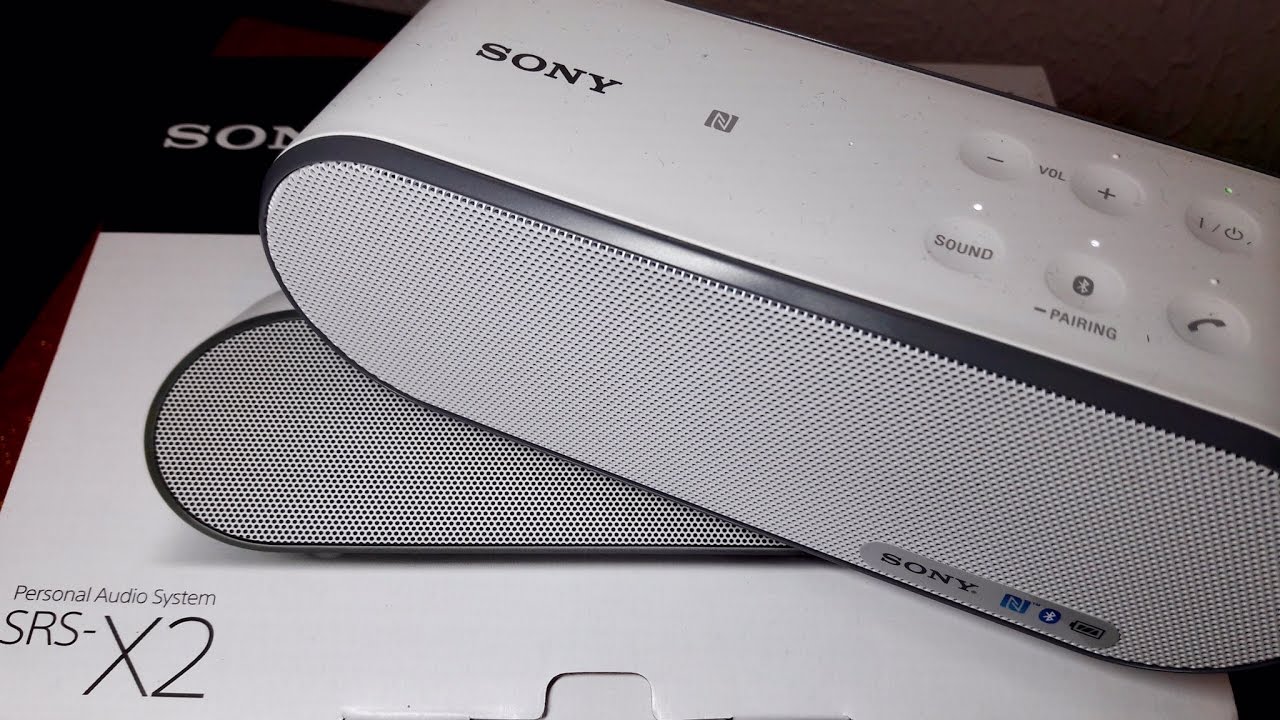 Sony SRS-X2 Personal Audio System Bluetooth Unboxing/Review/Opinion