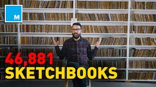 This Library Has 46,681 SKETCHBOOKS | [MASHABLE ORIGINALS]
