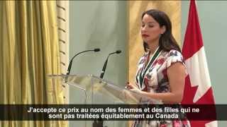 Nahanni Fontaine - 2013 Prix du Gouverneur général