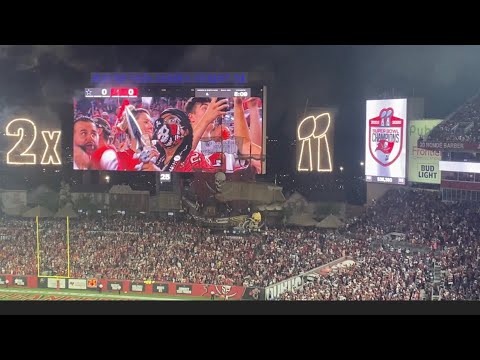 Tampa Bay Buccaneers | Super Bowl Banner Reveal!