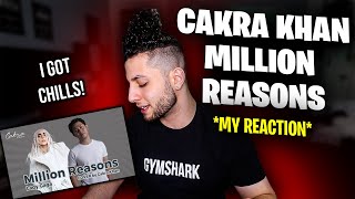 CAKRA KHAN Million Reasons [cover] REACTION! I GET CHILLS!!