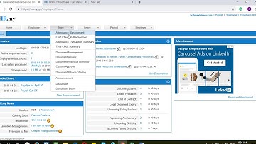 HR MY Admin User demo April 17