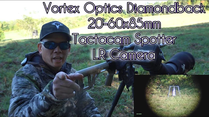 Vortex Optics Diamondback 20-60x85 Spotting Scope | Tactacam Spotter LR Camera