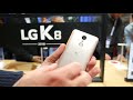 Prise en main du lg k8 au mwc 2018