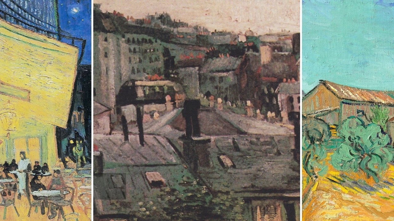 Vincent van Gogh Art TV — Silent Art Gallery · August 18 Afternoon | The Roofs of Par… & others