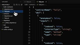 Build Smart Contract Artifacts with Truffle Terminal