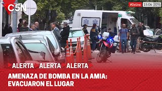 Máxima Tensión En El Edificio De La Amia Por Una Amenaza De Bomba