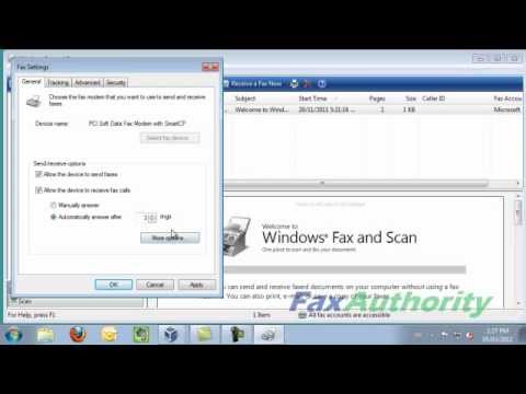 How To Fax From Your Computer Using Vista