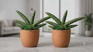 🌿 Sansevieria Boncel | Stunning Starfish Snake Plant | Easy Care Indoor Plant