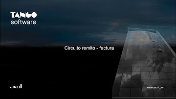 Circuito remito factura   Tango Software 720p