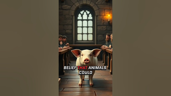 In medieval times, animals were put on trial. #shorts #fyp #WeirdHistory #AnimalTrials #FunFacts