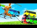 Tayo le bus et ses amis. L&#39;hélicoptère. Vidéo en français pour enfants.