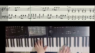 mother tongue - Bring Me The Horizon(only keyboard &amp; sheet music)