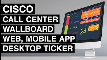 Comstice Wallboard for Cisco UCCE, UCCX and PCCE