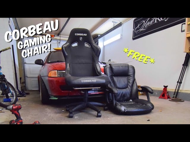 Making A Real Racing Seat Into Chair, Racing Car Seat Gaming Chair