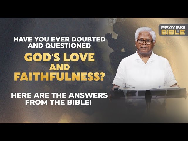 Psalm 77:1-20 | Six questions about God and the three answers | Sam P. Chelladurai | 15-Mar-24