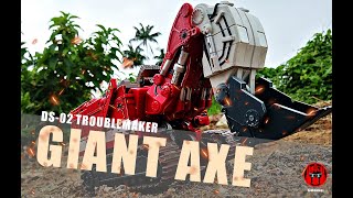 Devil Saviour Troublemaker DS-02 Giant Axe [Teohnology Toys Review]