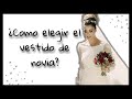 ¿Cómo elegir tu vestido de novia?.TIpos de escotes