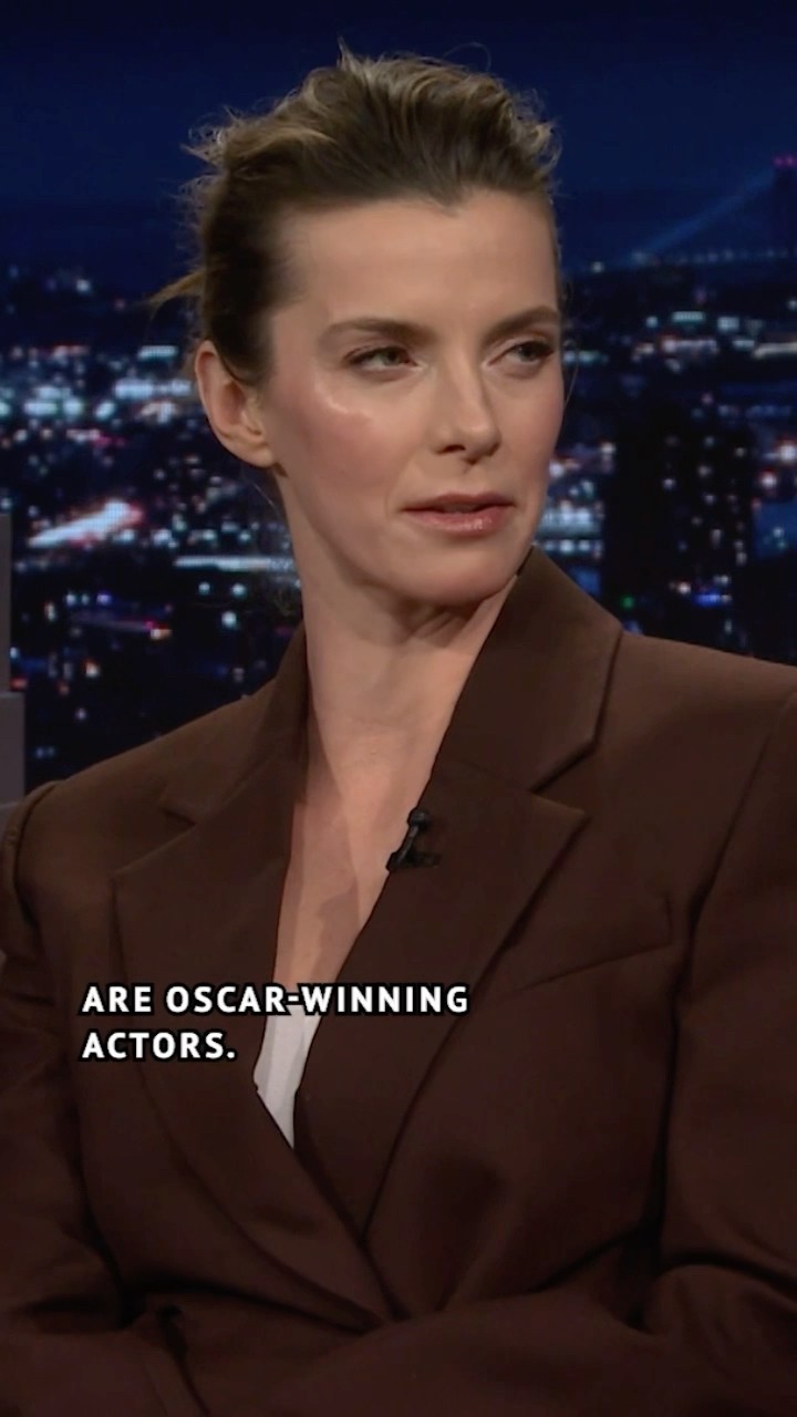 #BettyGilpin thinks her four-year-old deserves an Oscar for her “monologues” ? #FallonTonight