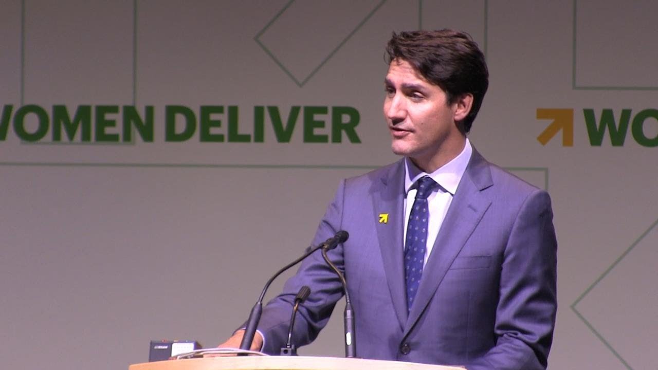 Trudeau says gender equality is under attack - YouTube