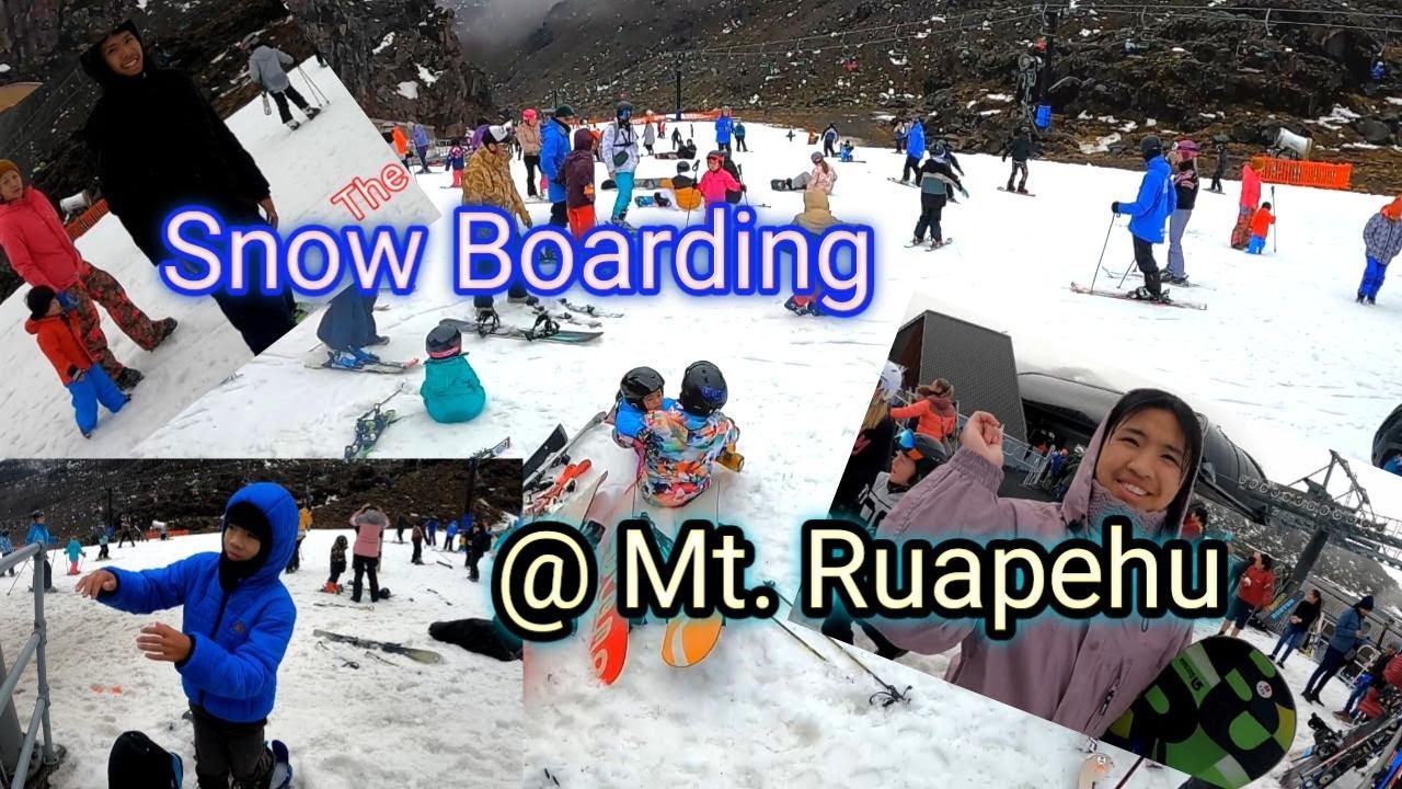 Snowboarding at Mt. Ruapehu on a limited budget YouTube