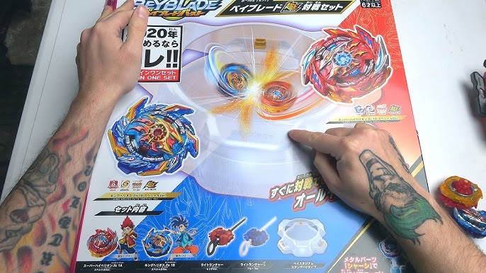 Takara Tomy Beyblade Burst B-162 SuperKing Battle Arena Stadium Set –  BeyWarehouse